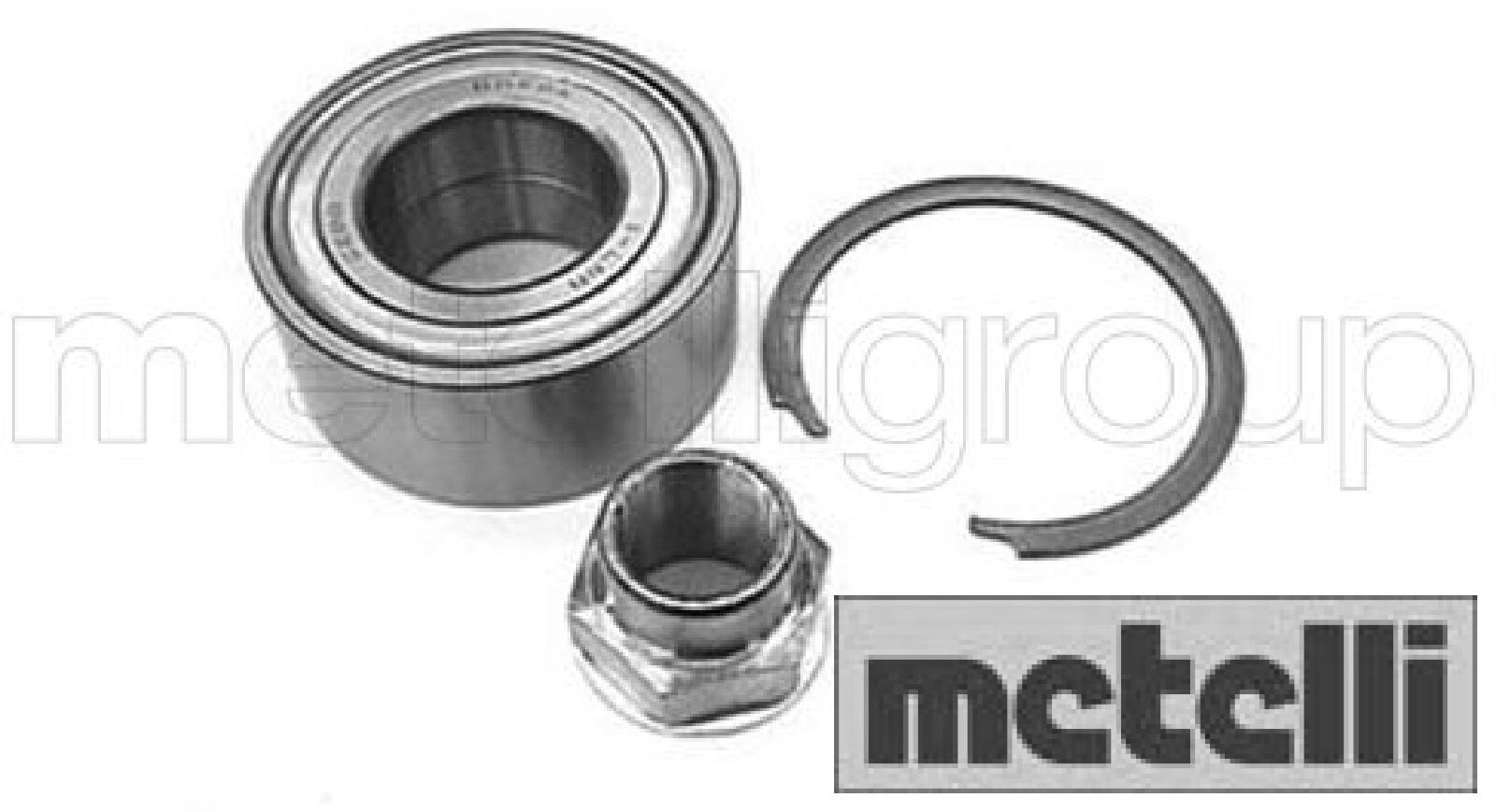metelli 19-1553 Radlagersatz Radlager Satz Vorderachse Vorne