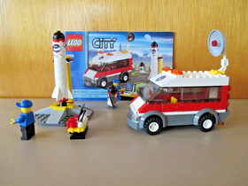 Lego City 3366 Satelite Launch Pad Complete w/Manual