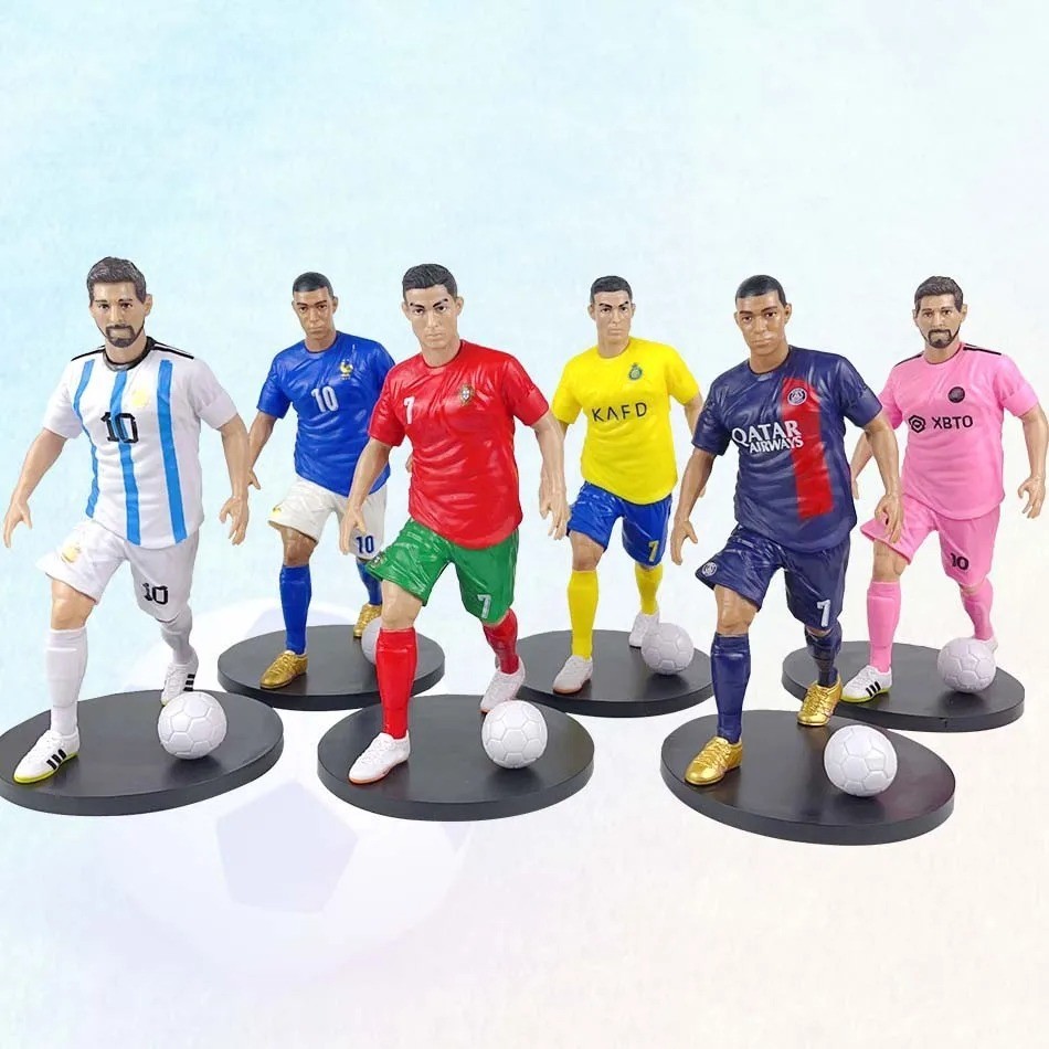 Football Soccer Cristiano Ronaldo Action Figure Kids PVC Model Toy