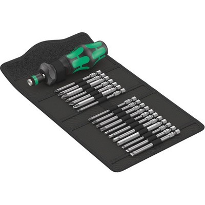 Wera Kompakt Turbo 1 05057482001 Bit-Set 18teilig 1/4'' (6.3 mm) inkl. Bithalt...