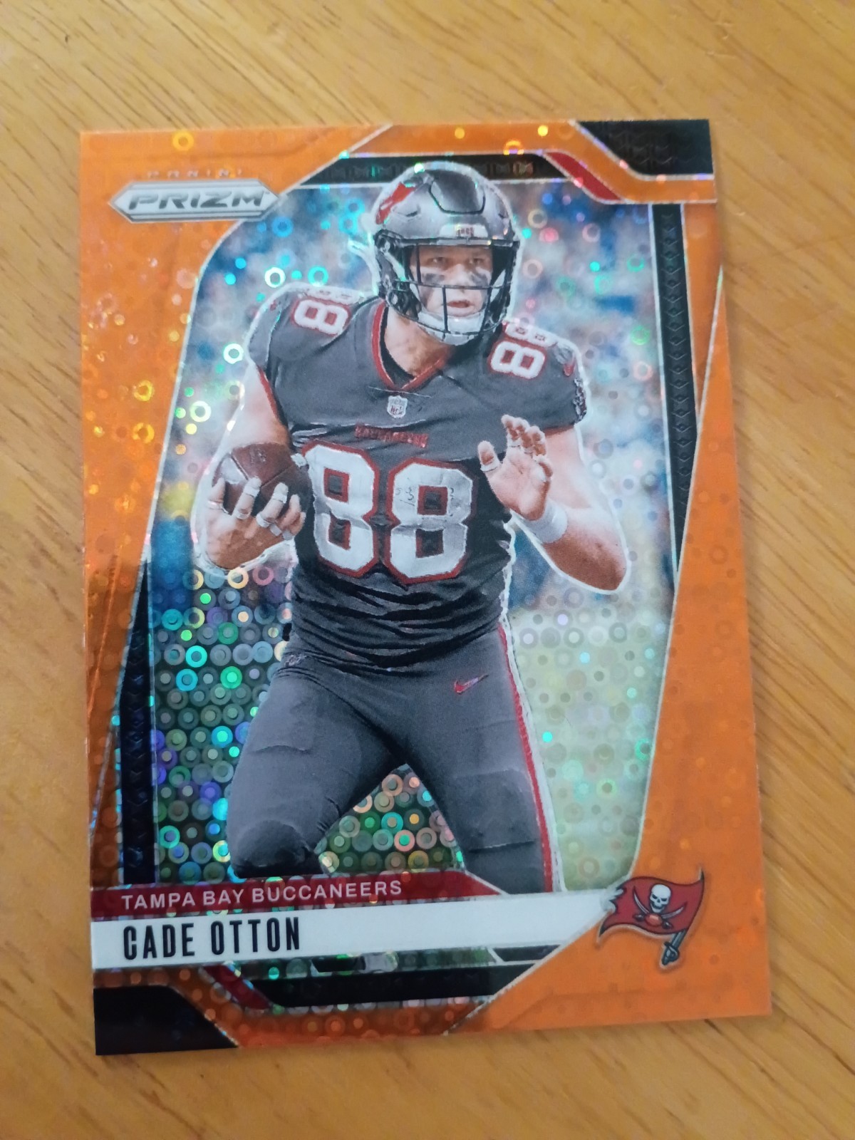Cade Otton 2024 Prizm #271 No Huddle Orange Tampa Bay Buccaneers