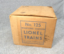 Lionel Whistle Station No. 125, Original Box