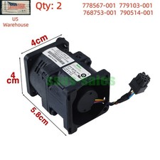 2PCS 778567-001 779103-001 Hot-swappable Fan Module for HPE DL120 DL160 G9 1U
