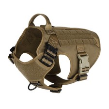 ICEFANG Tactical Dog Harness for Large Pack of 1 , Brown