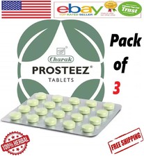 3X Charak Prosteez 20 Tabs Each With Long Expiry & Free Shipping