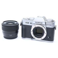 Fujifilm Fuji X-T30 II Silver  XC 15-45mm Lens Kit 53