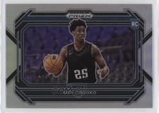 2023-24 Panini Prizm Draft Picks Silver Prizm Variations Sidy Cissoko #40 0c2