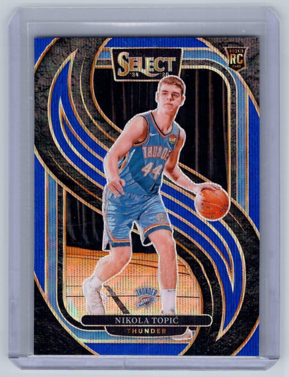 2024-25 Select - Nikola Topic Premier #171 Blue Wave /75 (RC)
