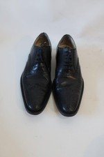 Mens Dolce & Gabbana Black Leather Oxford Lace Up Derby Shoes 10