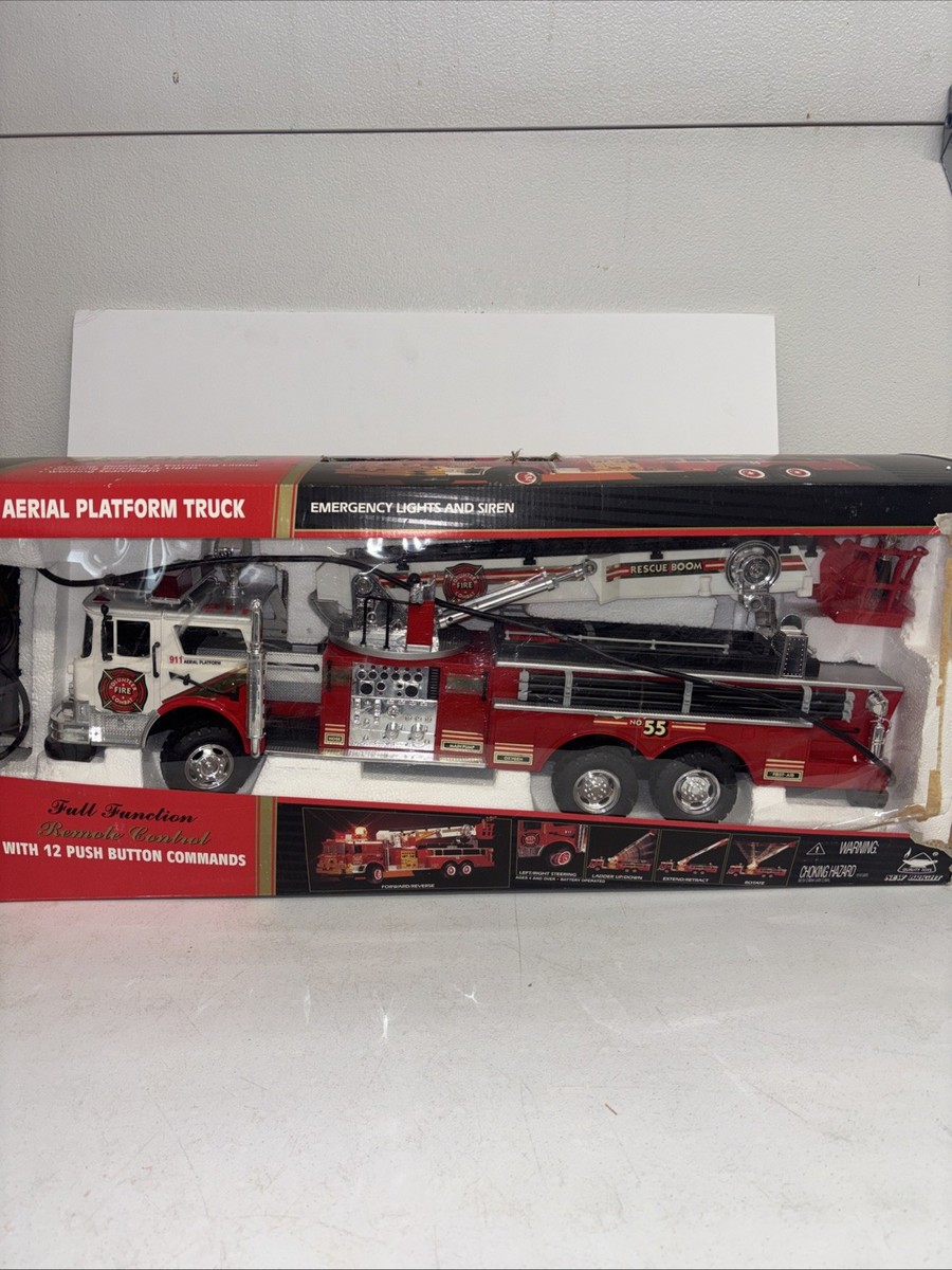 Ｓ★商品Ｎｏ.３４３４☆ＮＥＷ・ＢＲＩＧＨＴ社ＦＩＲＥ・ＲＥＳＣＵＥ消防ＢＩＧ New Bright 1996 Rescue Fire Engine #55 12 Command No.230 | eBay
