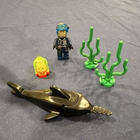 LEGO Alpha Team Mission Deep Sea 4789 Aquatic Mech Complete Set Minifig 189pc