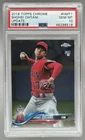46298518 Shohei Ohtani 2018 Topps Chrome Update #HMT1 Rookie RC PSA 10