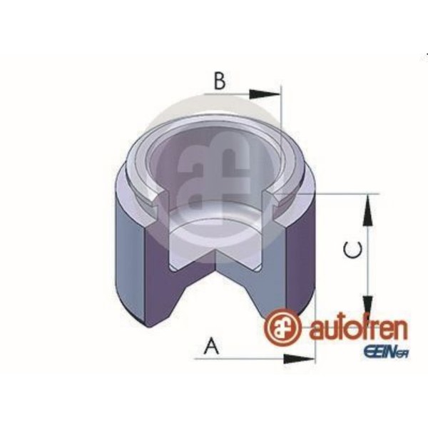 Autofren 46Mm Kolben Bremssattel Vorne Passend FüR KIA Sorento | D025356-image