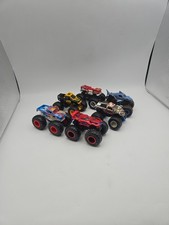 Hot Wheels Monster Jam 1:64 Diecast Metal Vehicle Lot Of 6 Mattel