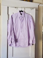 Men's Boss- Hugo Boss- Lavender Button Up Dress Shirt, Size 15.5 - 32/33