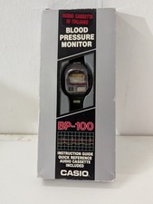 CASIO BP-100 BLOOD PRESSURE MONITOR OROLOGIO DIGITALE VINTAGE NOS
