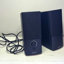 Bose Companion 2 Series III Computer Speakers 2.0 Wired AUX Black Volume Control