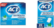 Dry Mouth Lozenges with Xylitol, Soothing Mint, 36 Lozenges  Dry Mouth Moisturi