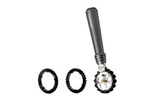 Marcato, Pastawheel Powder Blau Mausrad Größe pasta Zig Zag O Glatte 3 Rollen