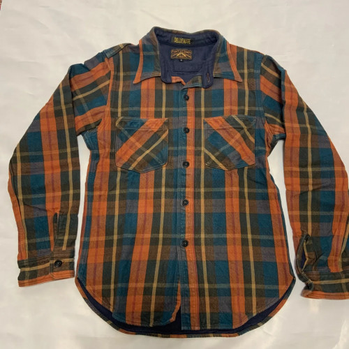 Samurai Jeans vs Cushman Shirt Size S Made in Japan by Deluxeware