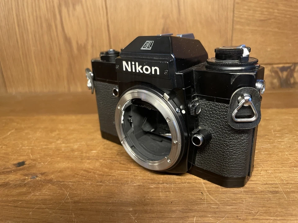*Casi Como Nueva ++* Cuerpo de Cámara Fotográfica Nikon EL2 Negra 35 mm de Japón #C9-2A Foto 3 de 4