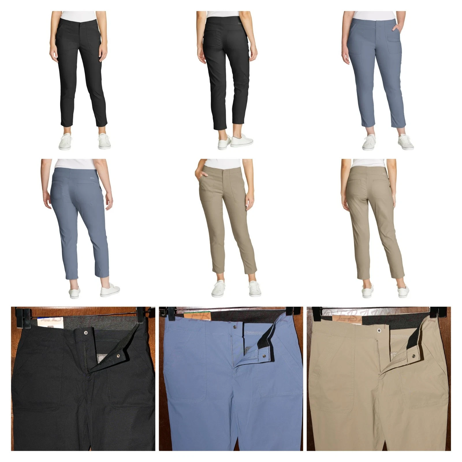 Eddie Bauer Women's Horizon Pant | Blue , Black , Tan