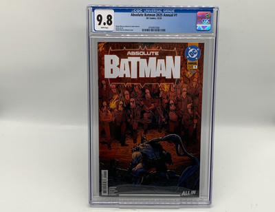Absolute Batman Annual #1 CGC 9.8 Daniel Warren Johnson Cover A 1st Print