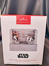 2024 Hallmark  Star Wars Shut Down The Garbage Mashers  Magic Ornament NEW