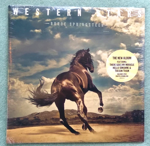 BRUCE SPRINGSTEEN WESTERN STARS 2X  LP VINYL ALBUM BRAND NEW SEALED BLACK VINYL