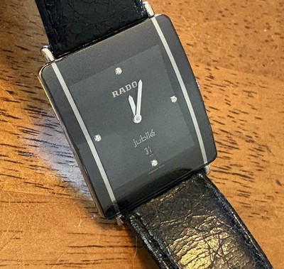 Rado Jubile Diastar Titanium Ceramic  Men's/Unisex Watch Black 160.0484.3