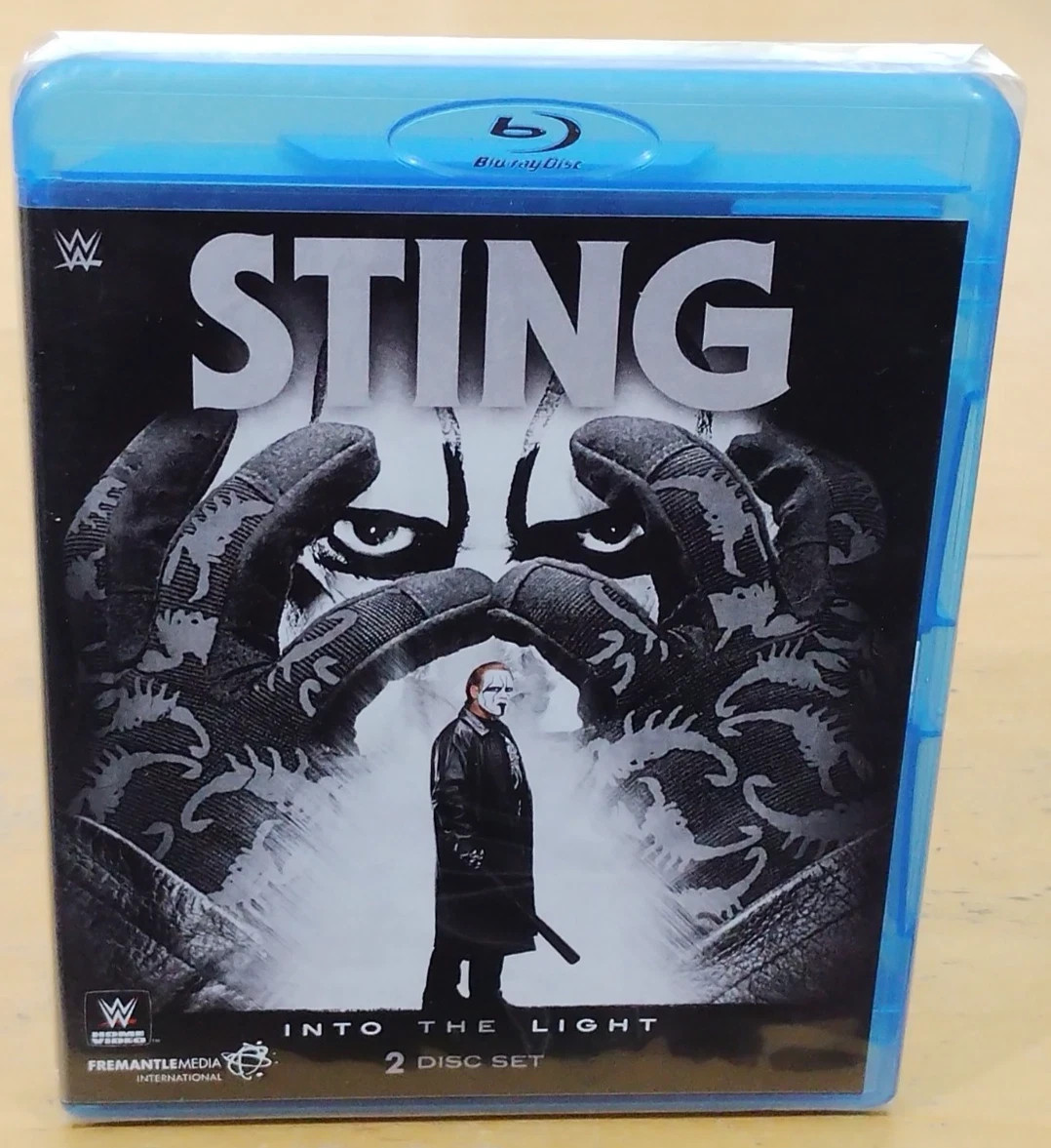 WWE Sting Into The Light Blu-Ray PAL 2 Disc Set New & Sealed Wrestling