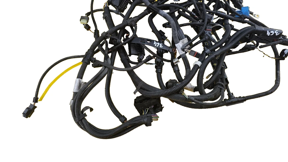 BMW 1 F20 PRE LCI 118i N13B16A 2012 ENGINE WIRING LOOM HARNESS 7608801 - Image 2 of 4