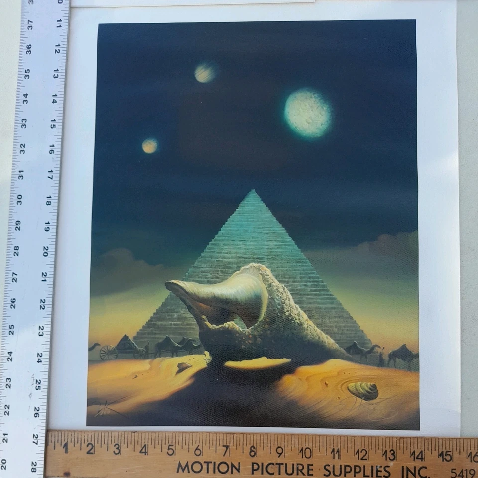 Viviendas Abandonadas-Vladimir Kush Art 53/250 sin marco Foto 4 de 4