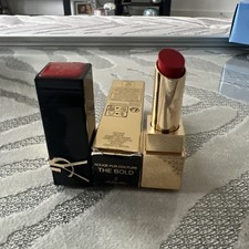 Image of YSL Red Lipstick Rouge Pur Couture The Bold 2 Wilful Red Yves Saint Laurent