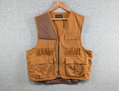 RedHead Vintage Brown Duck Canvas Gametasche Schrotflinte Schießen Jagd Weste XL