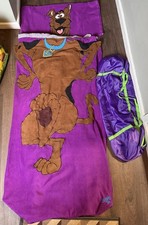 Scooby Doo Vintage Kinderschlafsack Hanna-Barbera 2002 - Siehe Fotos!