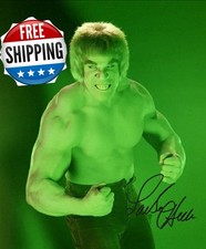 Lou Ferrigno Hulk Signed 8x10 Photo Reprint &ndash; Classic TV Hulk &ndash; Autograph  