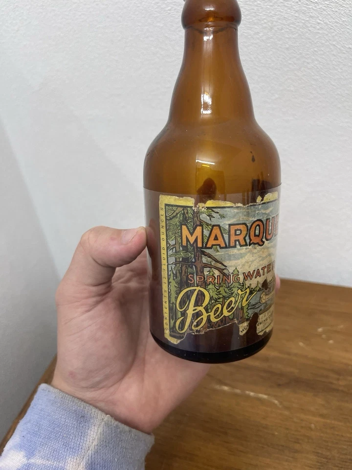 Marquette beer Paper Label bottle IRTP Westfield Wisconsin Wi Very Rare - Image 2 of 3