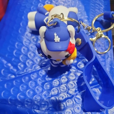 Dodgers Hello Kitty Keychain with wristlet | eBay