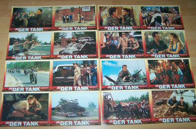 DER TANK - 16 Aushangfotos  ́84 - JAMES GARNER C. Thomas Howell
