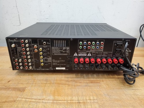 Denon Bundle AVR-1506 7.1-Channel Home Theater Receiver *NO REMOTE* - Picture 7 of 8
