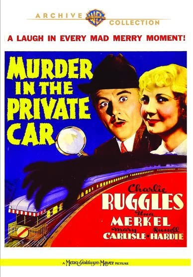 Murder In The Private Car (DVD) Porter Hall Russell Hardie Una Merkel