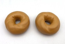 Learning Resources Fun Food New Sprouts Realistic BAGELS Set of 2 Pretend Play