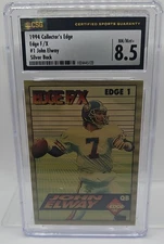 1994 Collector's Edge - Edge F/X John Elway #EDGE 1 Silver
