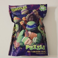 Teenage Mutant Ninja Turtles Jigsaw Puzzle 48 pcs 15 x 11.25 COMPLETE