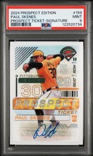 2024 PROSPECT EDITION PAUL SKENES PROSPECT TICKET-SIGNATURE PSA 9