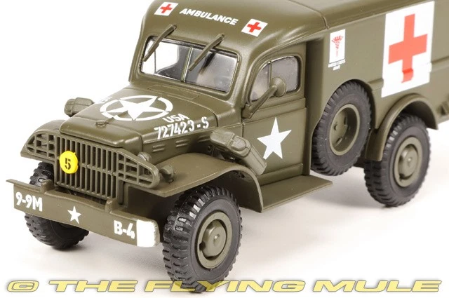 Motor City Classics 1:43 WC 54 4x4 Ambulance US Army - Image 3 of 4