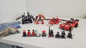 Lego Ninjago 2014 Lot of 4, 70721, 70726, 70500 70727,  95% complete