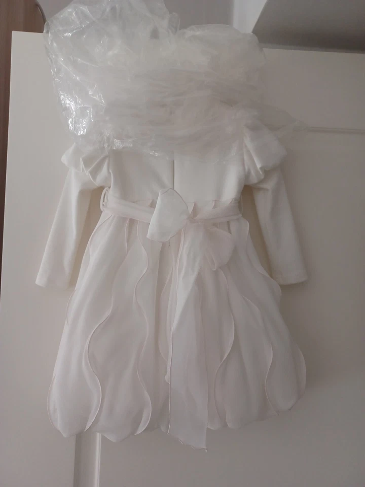 Abito Battesimo bimba NUOVO. Modì, 9 mesi, avorio. - Immagine 4 di 4