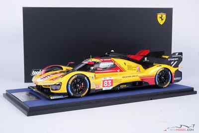 Ferrari 499P #83 AF Corse Le Mans 24h 2024 1:18 model car Looksmart LS18LM050